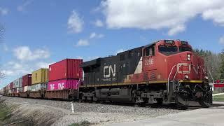 4 19 2024 Ackerville CN SB Stacker Leaves off Ackerville S