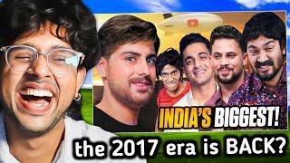 the BIGGEST AND BEST YouTube COLLAB OF INDIA ?- Rachitroo reacts to MR BEAST PARODY by CARRYMINATI