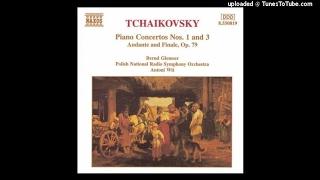 Tchaikovsky orch. Sergei Taneyev : Andante & Finale for piano and orchestra Op. 79 (1893 orch. 1895)