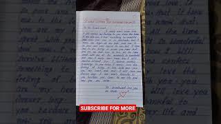 Love Letter For Someone Special | Write letter to someone special