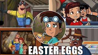 Hello Neighbor Animated Series Easter Eggs (Season 2)