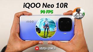 iQOO Neo 10R - 90 FPS BGMI Test, Heating & Battery Test | Honest Review 