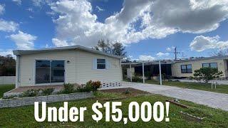 Under $15,000 Mobile Home For Sale Palmetto Florida (Country Lakes Village)