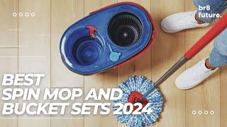 Best Spin Mop and Bucket Sets 2024  Dive Into The World of Squeaky Clean Floors