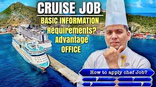 Cruise Job Ki requirements, basic information,advantages & office | कैंसे apply करे cruise job