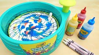 Crayola Spin Art Maker DIY Toy Primary Colors Toy Reviews For You