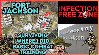 Fort Jackson Military Base! - Infection Free Zone Gameplay - 01