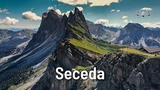 Seceda - Dolomites in Italy (4K) - DJI Mavic Air 2