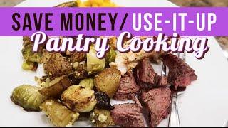 PANTRY COOKING, EASY MEALS to CLEAN OUT THE FRIDGE // SEEMINDYMOM PANTRY CHALLENGE OCTOBER 2022