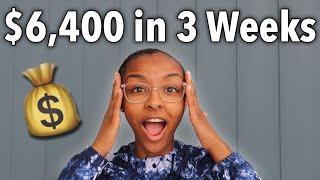 How I Made $6,400 In 3 Weeks! (Young Entrepreneur)