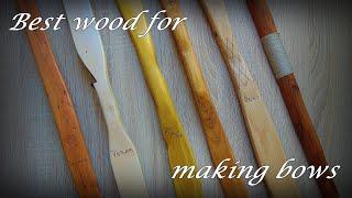 Best wood for making bows? - My TOP 5