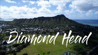 Diamond Head Hike, Oahu, Hawaii | 4K Drone