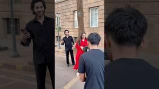 Behind The Scene  #sarfrazansari #blooper #bts #couple #couplegoals