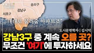 강남3구 중 평당 10억 돌파할 곳은 '여기' | 부동산 인문학 EP08-3 도시문헌학자 김시덕