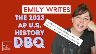 Emily writes the 2023 APUSH DBQ (Changes in Citizenship from 1865-1920)