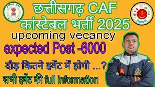 Chhattisgarh | Chhattisgarh CAF Constable bharti2025 | | CAF new bharti | constable running event..?