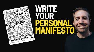 How I Wrote My Personal Manifesto: Built For The Game