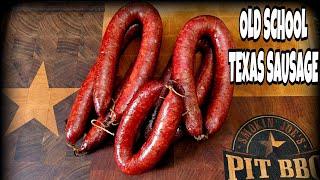 Old School Texas Sausage Recipe - Smokin' Joe's Pit BBQ