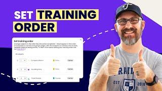 How to Set Training Order of Content in Trainual