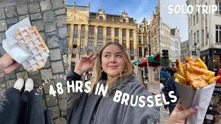 my first ever solo trip | let's go to brussels