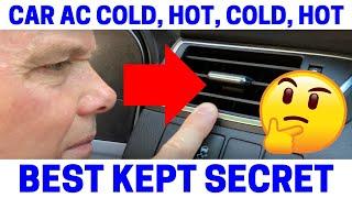 Car AC Blows Cold, Then Hot, Then Cold, And So On