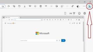 How to remove Microsoft Edge's new Bing toolbar icon