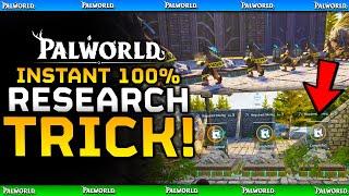 BUILD THIS NOW & COMPLETE PAL RESEARCH INSTANLY - MASSIVE BASE PAL BUFFS! - Palworld Feybreak