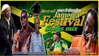 The best of Jamaican Festival songs mix over 5 Decades with 20/21 winners