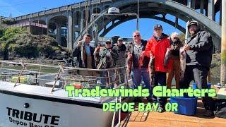 Tradewind Charters, Depoe Bay, OR. Fishing In A Different Town.  #fishing #pacific #ocean