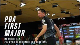 Marshall Kent's First Major | 2024 PBA Tournament of Champions | Full Match vs. Anthony Simonsen