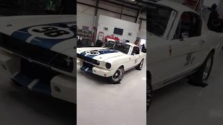 1965 Shelby Mustang GT350R Ken Miles Flying Mustang Tribute. #classiccars #Mustang #Shelby #gt350