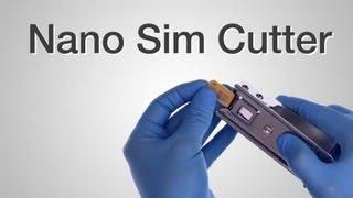 How to use iPhone 5 Nano Sim Card Cutter