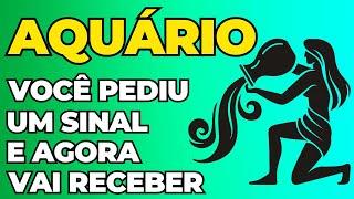 PREVISÕES SIGNO AQUÁRIO: VOCÊ É ABENÇOADO | ALGO VAI SAIR DA SUA VIDA | SEU SONHO ANTIGO SE REALIZA