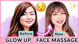 [7-MIN] GLOW UP FACE MASSAGE WITH HANDS (NO TOOLS!)DEPUFF, LIFT & SCULPT, ANTI-AGING FACE MASSAGE