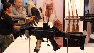 Czech Company CZ introduces Scorpion EVO 3A1 9mm submachine  gun for military forces of Asian market