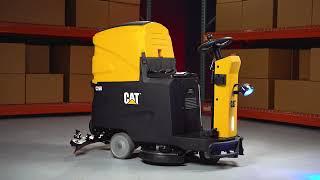 Cat® C26R Ride-On Floor Scrubber