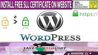 How to Install Free SSL Certificate on WordPress | Secure Website with SSL 2020