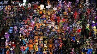 All animatronics from FNaF 1, 2, 3, 4, world, 5, 6, 7, 8, AR, 9