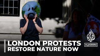 Thousands march in London to call for ‘urgent’ climate action