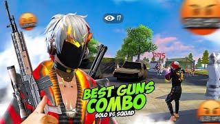 Best Guns Combo Op 1 Vs 4 Gameplay  Free Fire