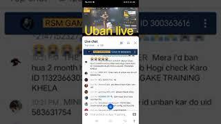 RUSTOM ALI YT LIVE UNBAN FREE FIRE I.D #youtubeshorts #subscribe