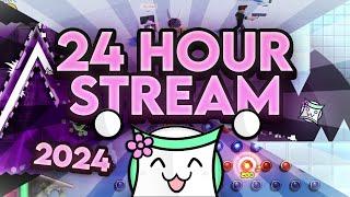 24 Hour Stream Highlights 2024 | Geometry Dash