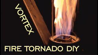 make a Fire Torch Tornado | trapped in 1.5M Glass Tube | Vortex DIY Feuerrohr 4.0