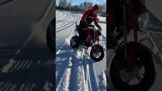 Snow fun #yamaha #kawasaki #bike #bikelover #motorcycle #motovlog