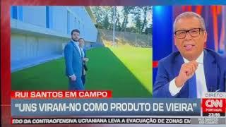 Rui Santos ficou furioso com Antônio Salvador