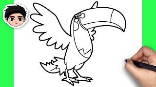 How To Draw Toucannon | Pokemon - Easy Step By Step Tutorial