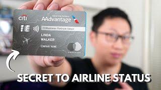 Secret to Airline Status: CitiBusiness / AAdvantage Platinum Select Mastercard