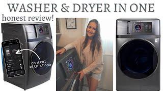 WASHER DRYER ALL IN ONE | Honest Review!! (Not Sponsored!) | GE UltraFast All-In-One Unit | Ventless