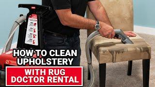 How To Clean Upholstery With Rug Doctor Rental - Ace Hardware