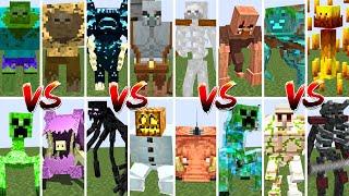 ALL MUTANT MOBS TOURNAMENT | Minecraft Mob Battle